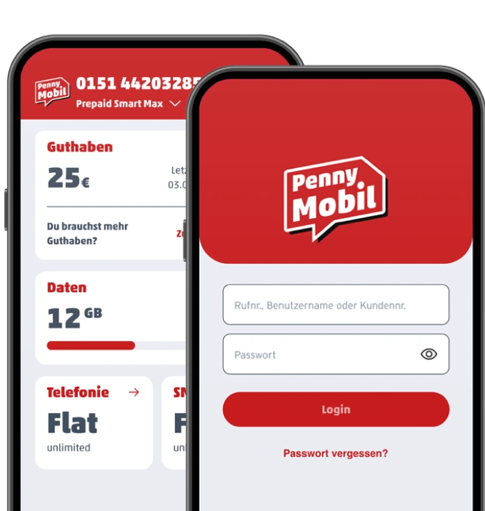 Penny Mobil App Startseite